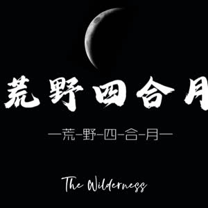 荒野四合月
